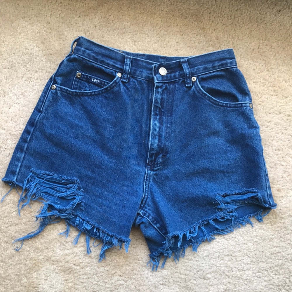 Vintage Lee Blue Jean Shorts
